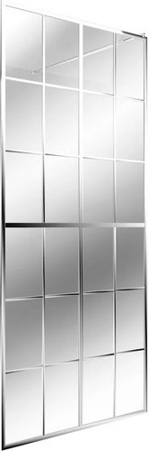 Душевая стенка Teymi Helmi 90x200 T00303 (прозрачное стекло/хром глянцевый)