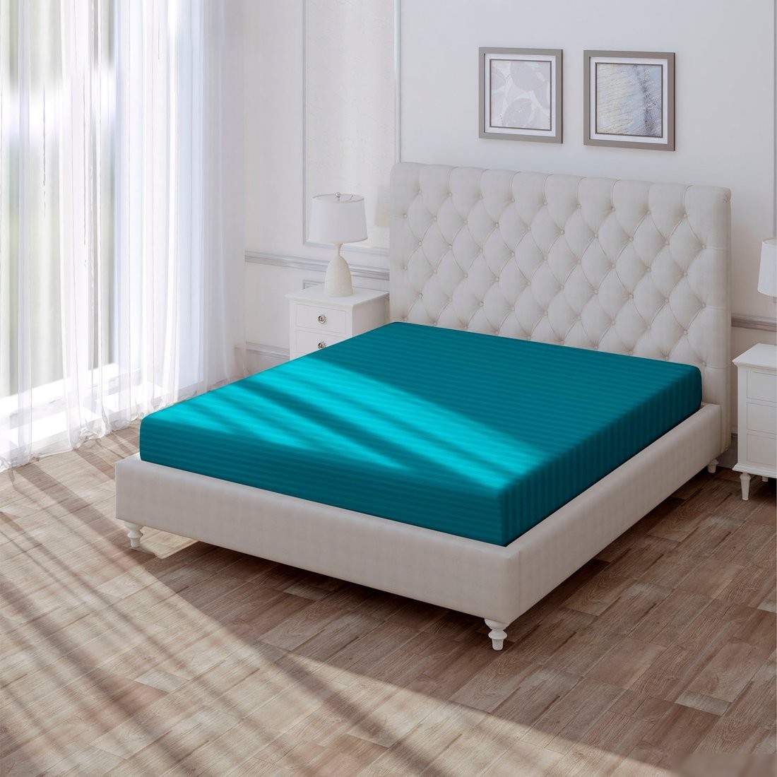 Постельное белье Verossa Stripe на резинке 140x200x20 767038 (Blumarine)