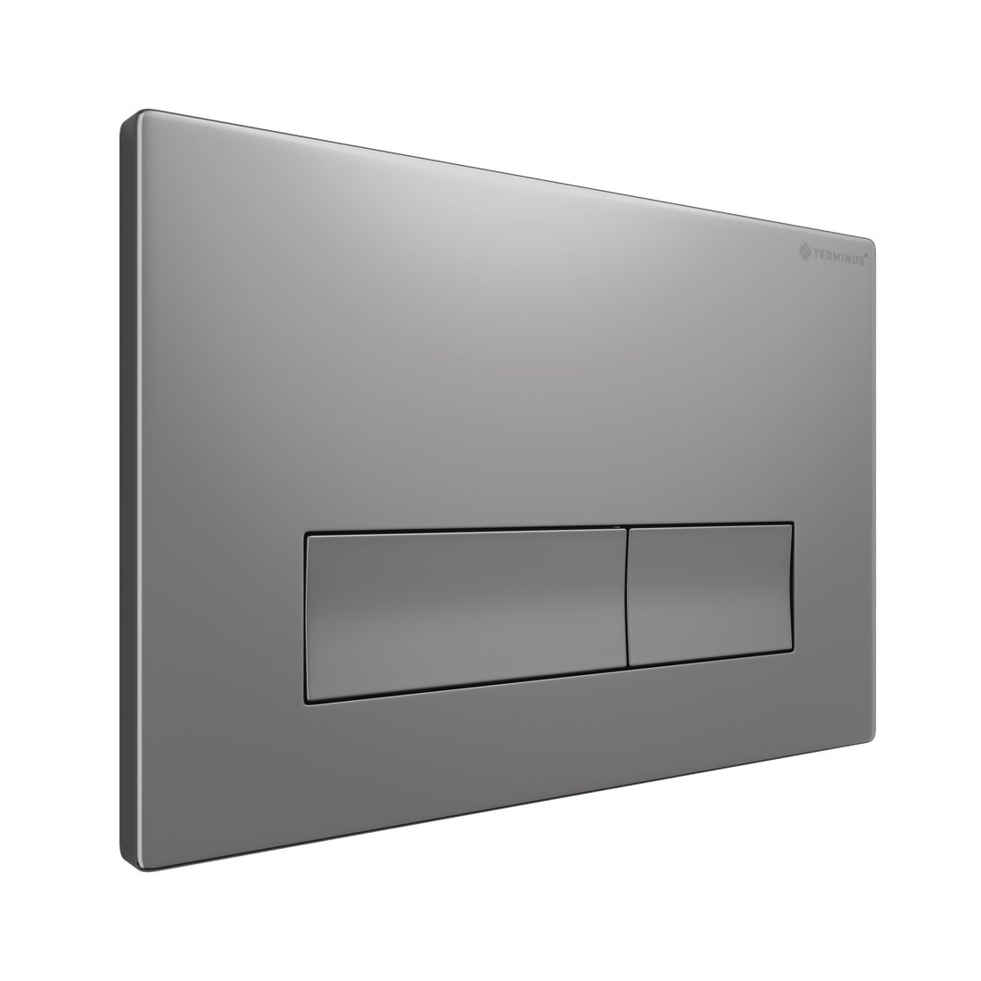 Панель смыва MebelVann Classic Прямоугольник 72K24x16M (матовый хром)