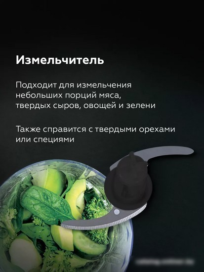 Погружной блендер BQ HB601S (сталь/черный)