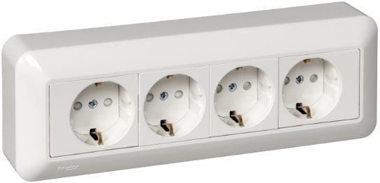 Розетка Schneider Electric RA16-411M-B