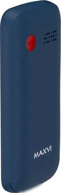 Кнопочный телефон Maxvi B100i (синий)