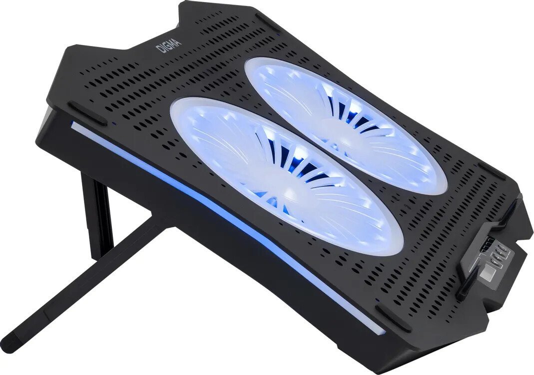 Подставка Digma D-NCP180-2x110RGB