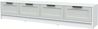 Тумба Интерлиния ТВ Концепт Тренд КТ-ТВ4-35 (белый платинум/грей)