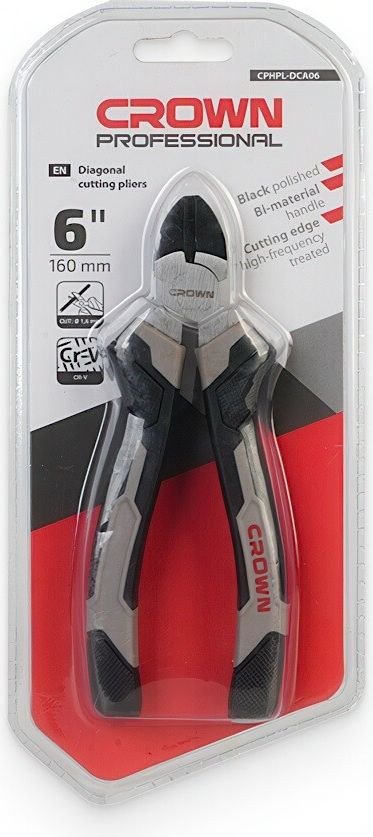 Кусачки боковые (бокорезы) Crown CPHPL-DCA06 Кусачки боковые (бокорезы) Crown CPHPL-DCA06
