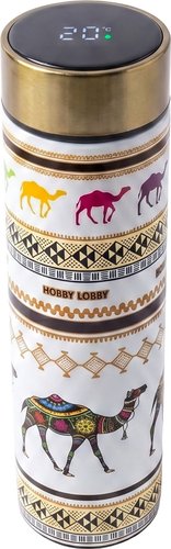 Термос Hobby Lobby HB-061 c дисплеем (500мл, белый)