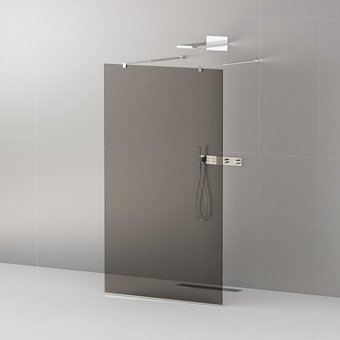 Душевая стенка Cezares LIBERTA-L-2-120-GR-Cr