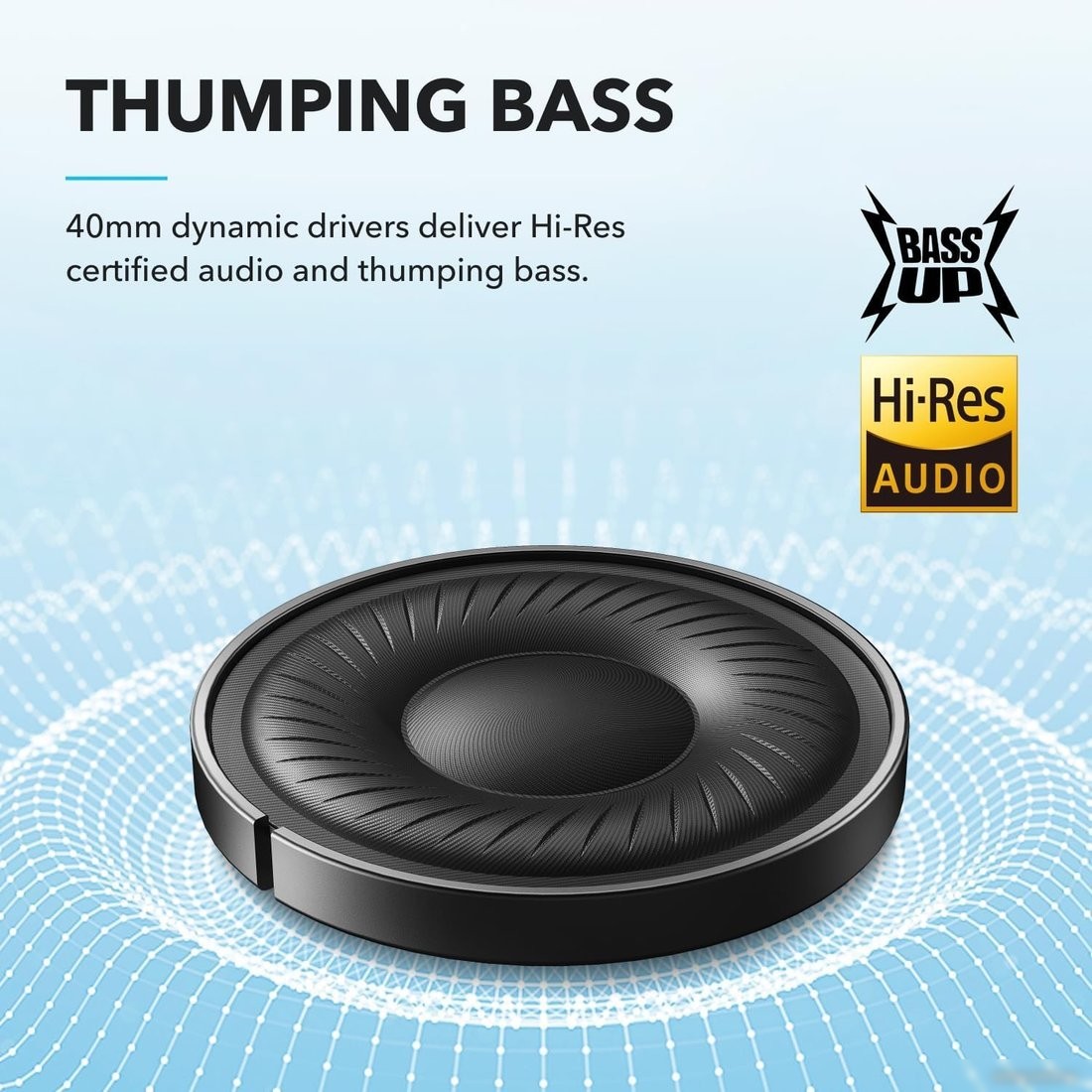 Наушники Anker Soundcore Q20i (черный)