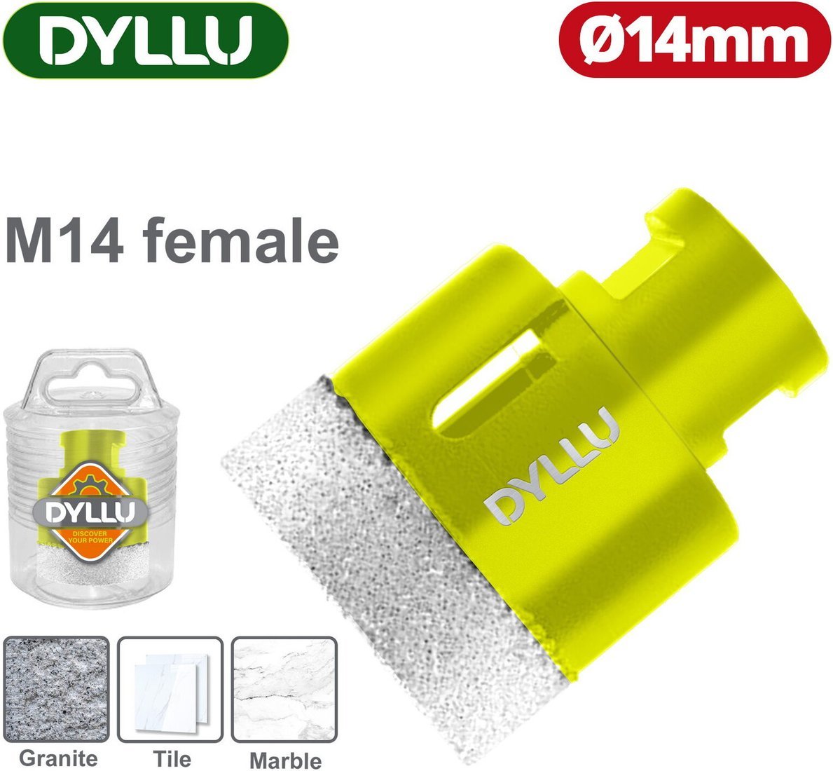 Коронка Dyllu DTKJ8K14