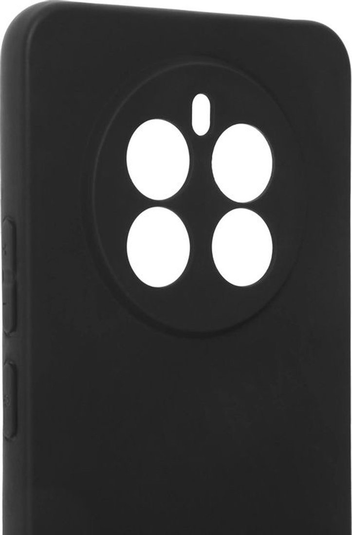 Чехол для телефона BoraSCO Silicone Case для Realme 12+ 5G 73328 (черный)
