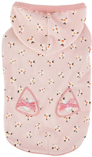 Футболка Pinkaholic Fiorella с капюшоном NATA-TS7567-IP-L (розовый)