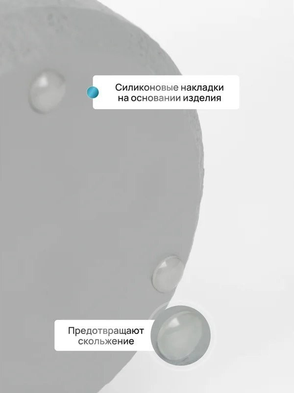 Ершик для унитаза FORA Concrete FOR-CON025