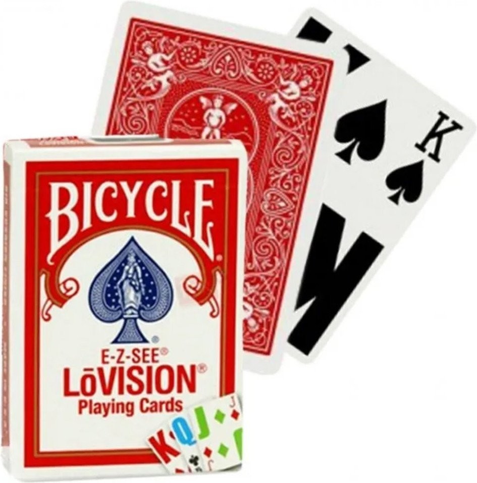 Игральные карты Bicycle Lovision Red 1001017-r