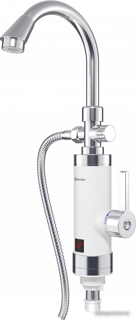 Проточный электрический водонагреватель кран+душ Thermex Focus 3000