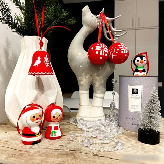 Елочная игрушка Брестская Фабрика Сувениров С беларуским орнаментом xm_set2