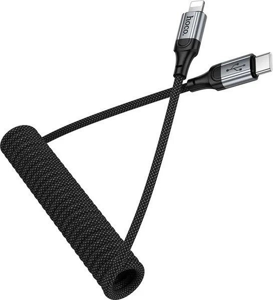 Кабель Hoco X121 USB Type-C - Lightning (1.5 м, черный)