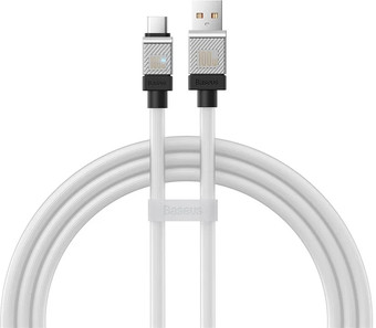 Кабель Baseus CoolPlay Series USB Type-A - USB Type-C 662802352B (1 м, белый)