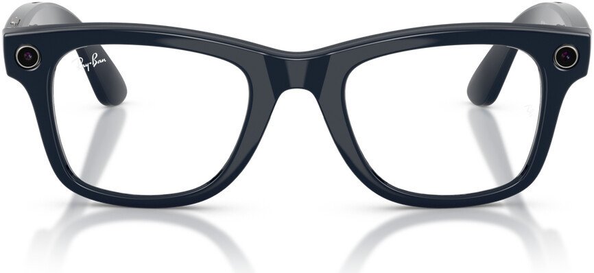 Умные очки Ray-Ban Meta Wayfarer Gen 2 RW4012 (темно-синий/прозрачный/синий)