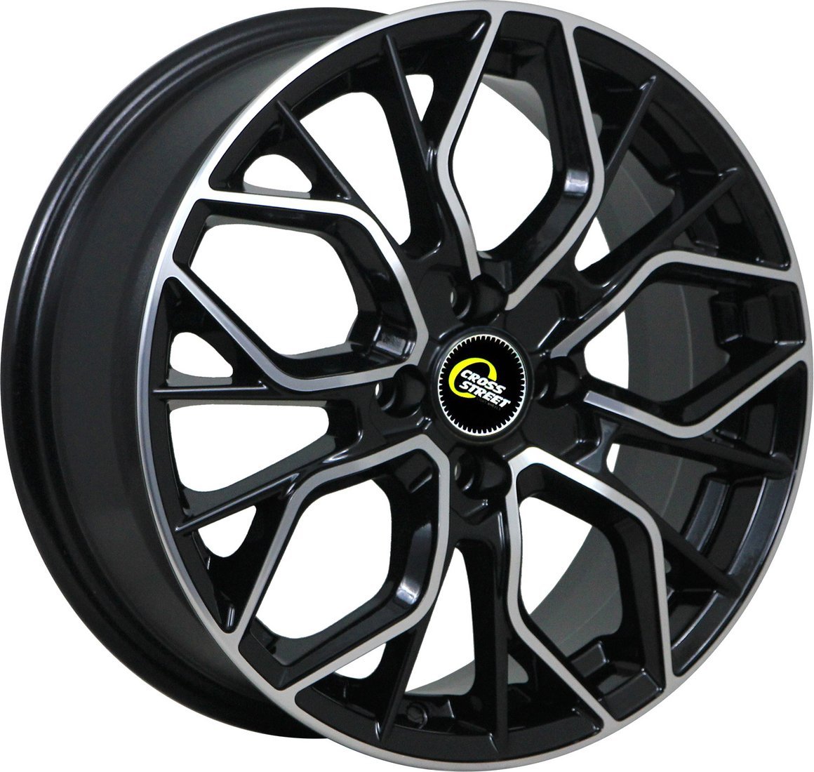 Литые диски Cross Street CR-19 18x7.5" 5x114.3мм DIA 66.1мм ET 40мм BKF