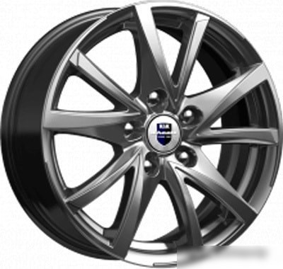 Литые диски K&K Игуана 16x6.5" 5x114.3мм DIA 66.1мм ET 50мм Дарк платинум Литые диски K&K Игуана 16x6.5" 5x114.3мм DIA 66.1мм ET 50мм Дарк платинум