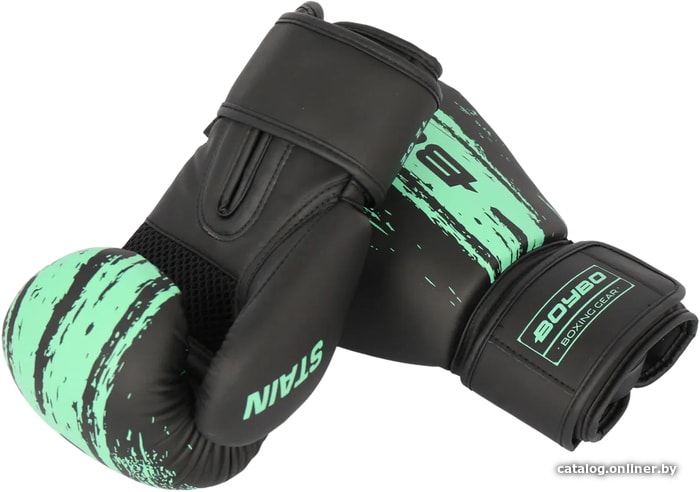 Перчатки для бокса BoyBo Flex Stain BGS322 (4 oz, голубой)