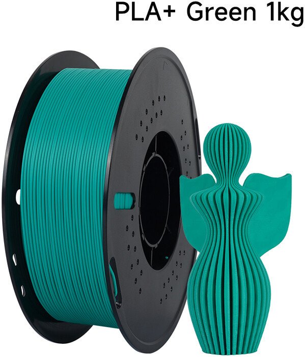 Филамент Kingroon PLA+ 1.75мм HC113 (1кг, зеленый)