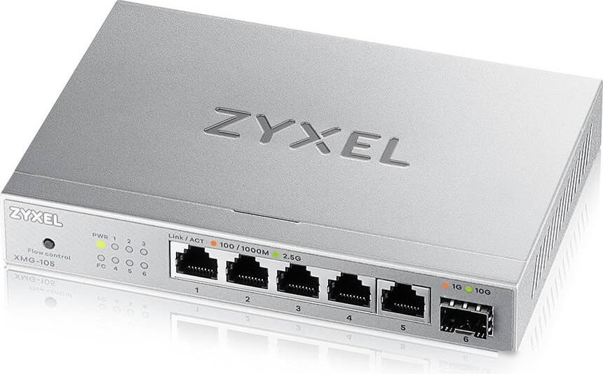 Неуправляемый коммутатор Zyxel XMG-105