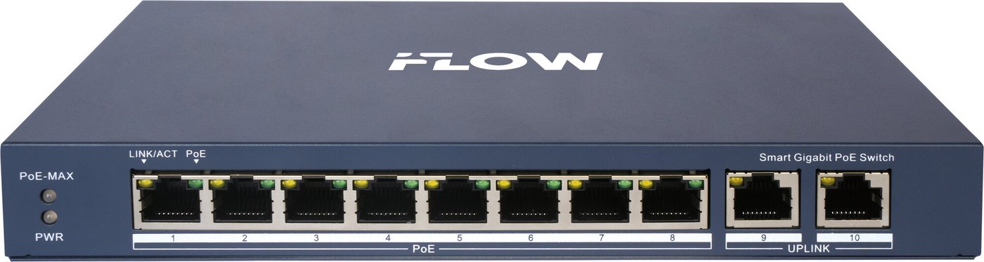 Настраиваемый коммутатор iFlow F-SW-EM610POE-VM Настраиваемый коммутатор iFlow F-SW-EM610POE-VM