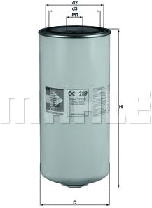 Масляный фильтр Knecht/Mahle OC289