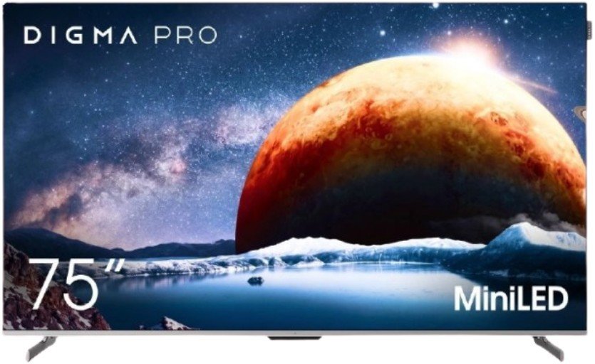 MiniLED телевизор Digma Pro Mini LED 75Q