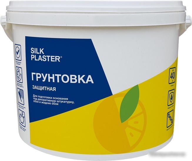 Водно-диспрессионная грунтовка Silk Plaster для жидких обоев 5 л Водно-диспрессионная грунтовка Silk Plaster для жидких обоев 5 л