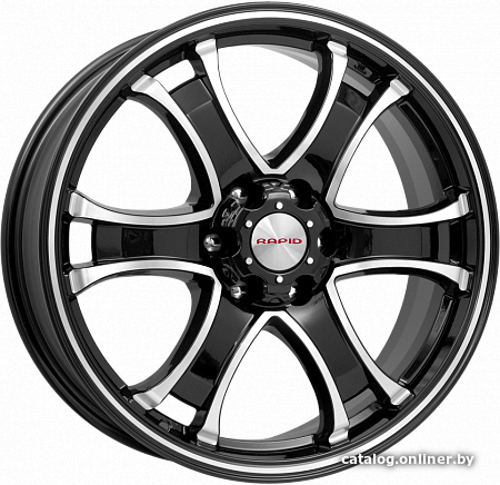 Литые диски K&K Балеар 18x7.5" 6x139.7мм DIA 106.1мм ET 25мм Алмаз черный Литые диски K&K Балеар 18x7.5" 6x139.7мм DIA 106.1мм ET 25мм Алмаз черный