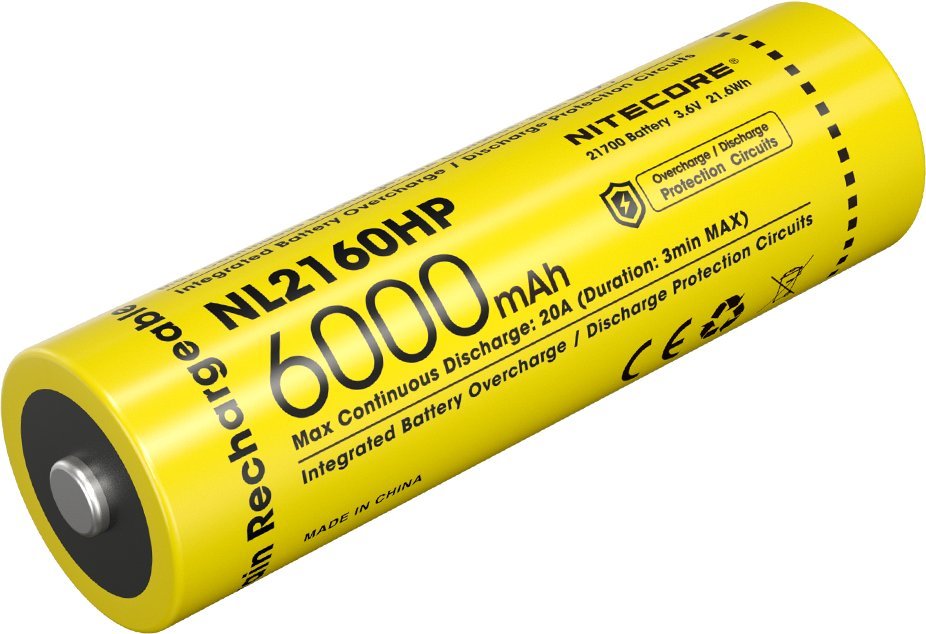 Аккумулятор Nitecore NL2160HP 553