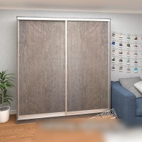 Шкаф-купе Кортекс-мебель Сенатор ШК12-45 Классика ДСП (венге/дуб сонома)