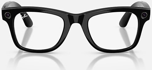 Умные очки Ray-Ban Meta Wayfarer Gen 2 RW4012 (large, черный глянцевый/прозрачный/графитовый зеленый)