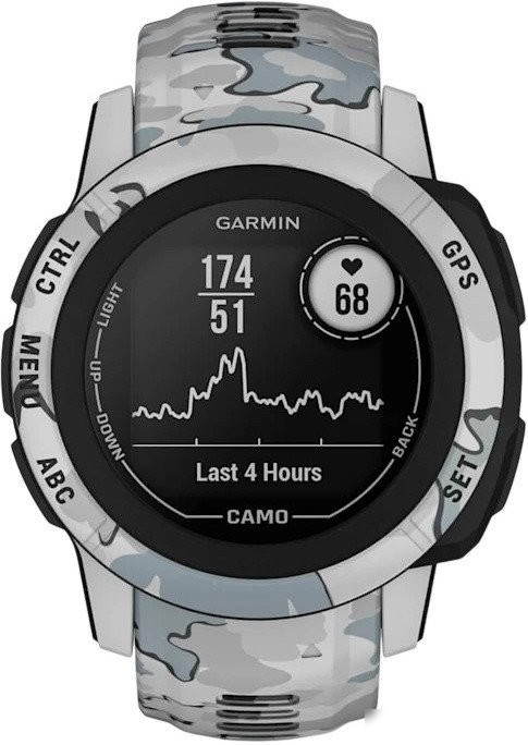 Умные часы Garmin Instinct 2S Camo Edition (серый камуфляж)