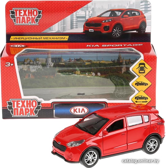 Игрушечный транспорт Технопарк Kia Sportage SPORTAGE-RD (красный)