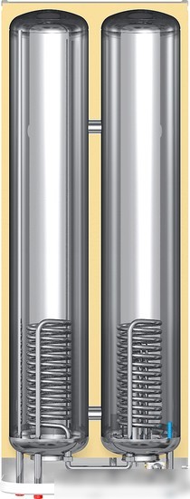 Накопительный электрический водонагреватель Thermex Flat 100 V Combi