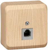Розетка телефонная Schneider Electric Этюд TELA-001D