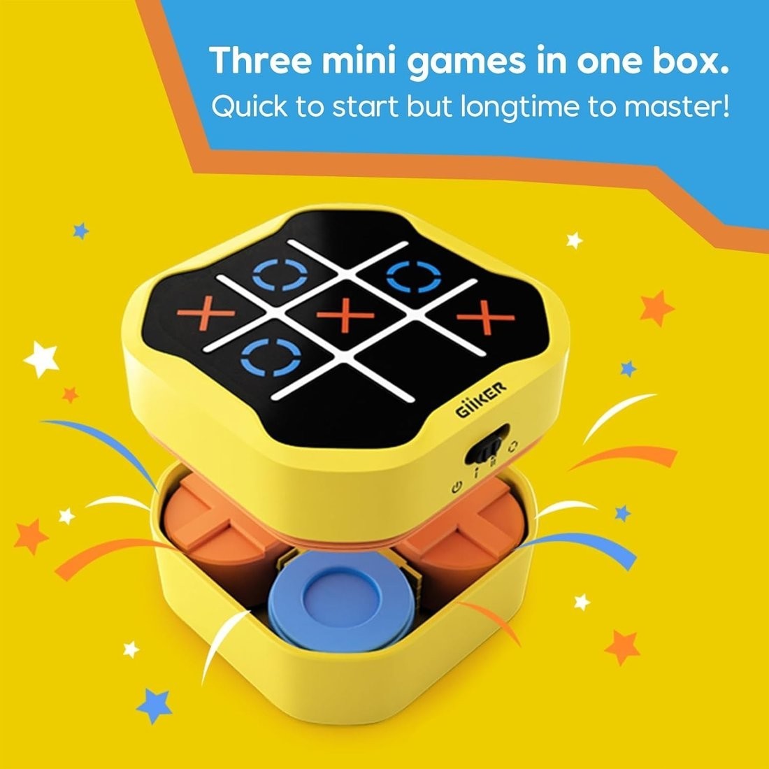 Развивающая игра GiiKER Tic-Tac-Toe Bolt