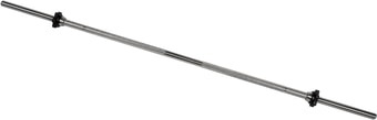 Гриф для штанги MB Barbell Прямой 1500 мм (с гайками)