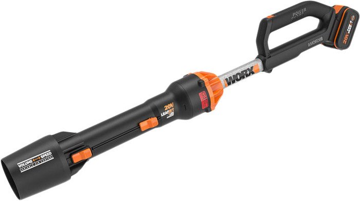 Ручная воздуходувка Worx WG543E (с 1-им АКБ 4 Ач)