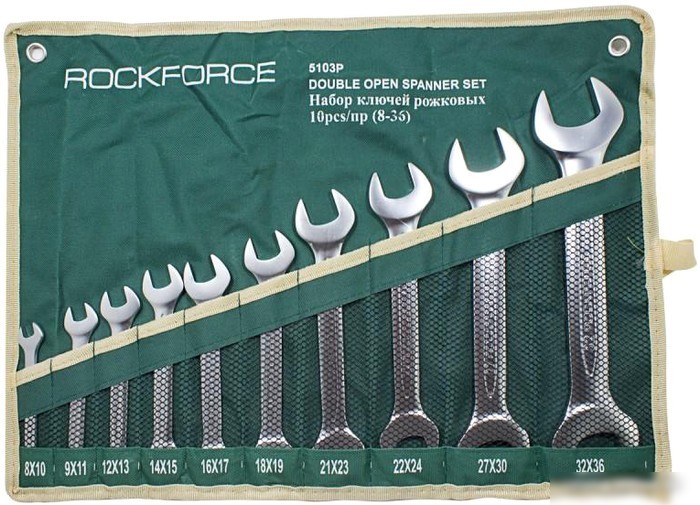 Набор ключей RockForce RF-5103P (10 предметов)
