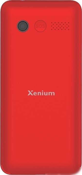 Кнопочный телефон Xenium X700 (красный)