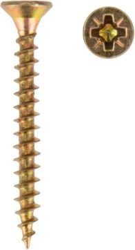 Саморез Kranz KR-01-3311-027 4,0х30мм, желтый цинк (250 шт)