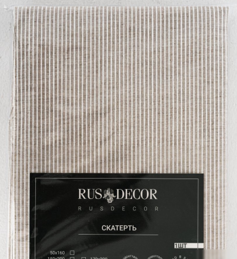 Дорожка на стол Rusdecor Льняная (полоска)