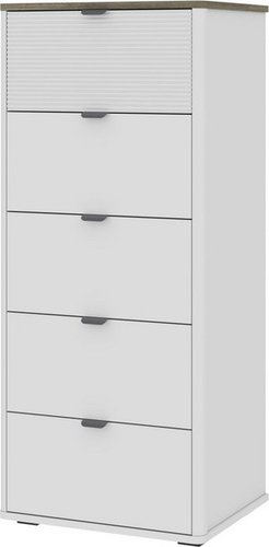 Комод Anrex Simple 5S (белый/монте/джелато)