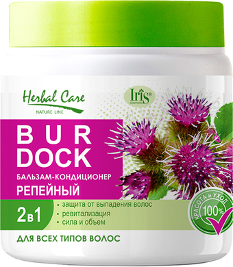 Бальзам Iris Cosmetic Народная аптека Репейный 500 мл