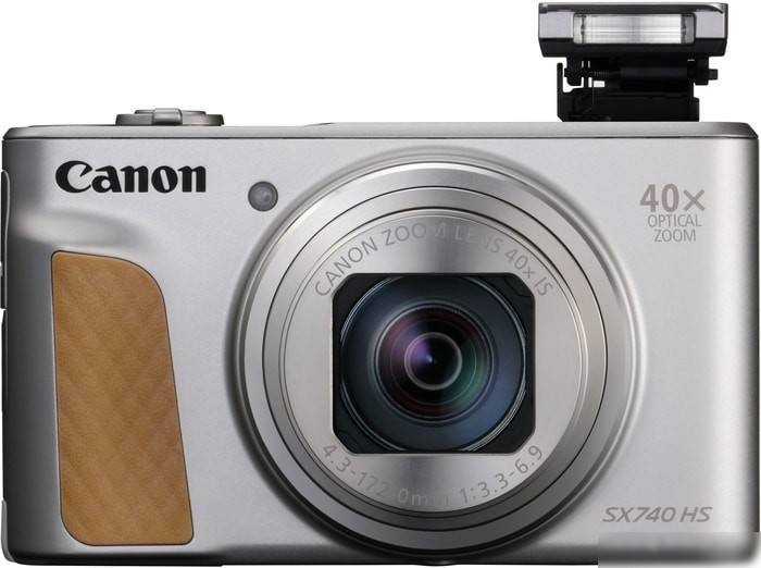 Фотоаппарат Canon PowerShot SX740 HS (серебристый)