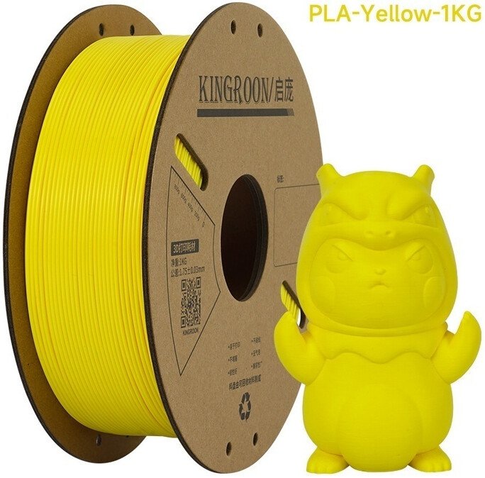 Филамент Kingroon PLA 1.75мм NPLA005 (1 кг, желтый)